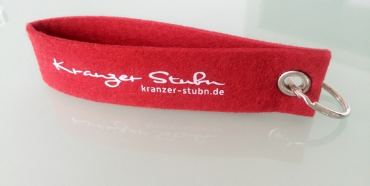 Giveaway - Schlüsselanhänger mit Filz-Band