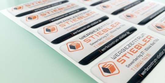 Gel-Doming-Sticker - Aufkleber